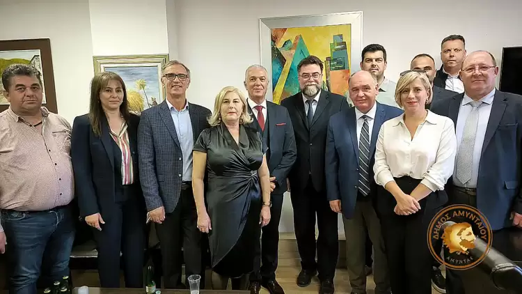 Eπαναλειτουργία της σιδηροδρομικής γραμμής ανακοίνωσε ο Υφ. Μεταφορών Β. Οικονόμου στο Αμύνταιο