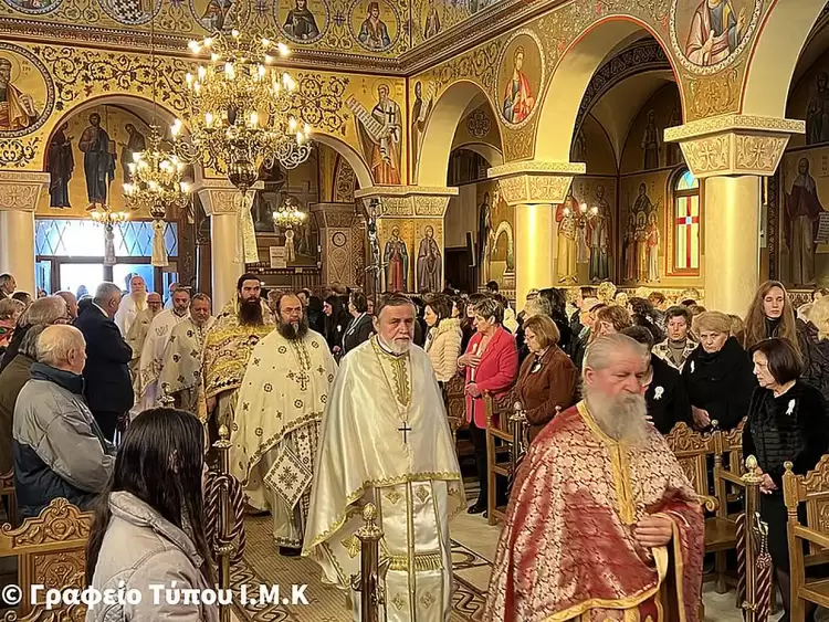 Ἀρχιερατικὸ Συλλείτουργο γιὰ τὸν συμπολιοῦχο τοῦ Ἄργους Ὀρεστικοῦ Ἀρχιερατικὸ Συλλείτουργο γιὰ τὸν συμπολιοῦχο τοῦ Ἄργους Ὀρεστικοῦ