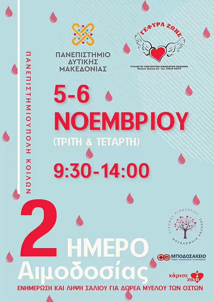 Διήμερο Αιμοδοσίας στο ΑΕΙ