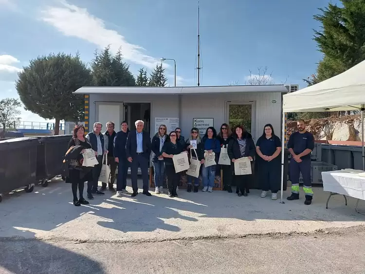 Έναρξη λειτουργίας του Κέντρου Επαναχρησιμοποίησης Υλικών Βοΐου
