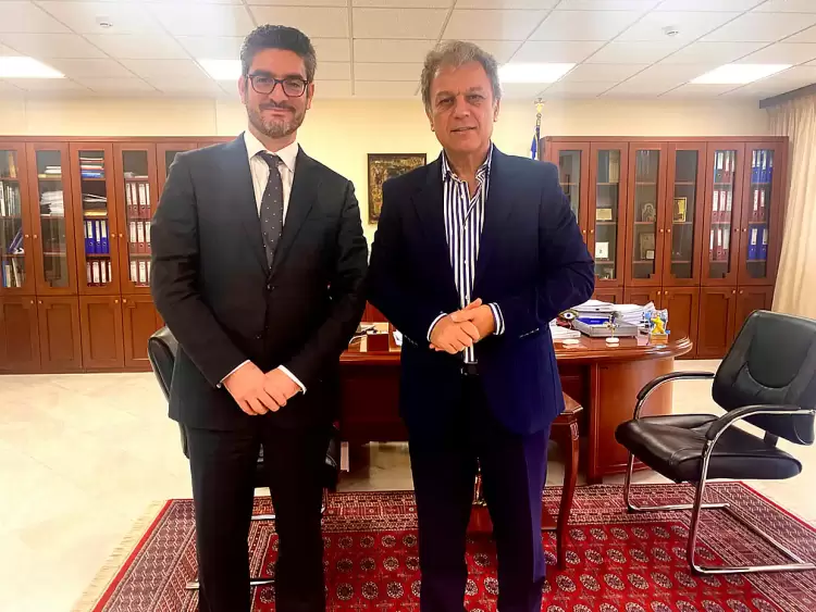 Επίσκεψη του Γενικού Προξένου της Κυπριακής Δημοκρατίας στον Περιφερειάρχη Δυτικής Μακεδονίας