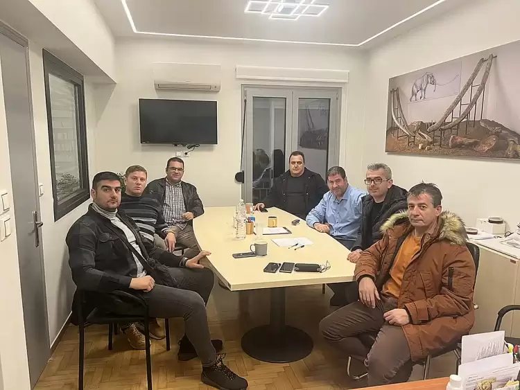 Συνάντηση Σταυρόπουλου με Ένωση Αστυνομικών Υπαλλήλων Γρεβενών