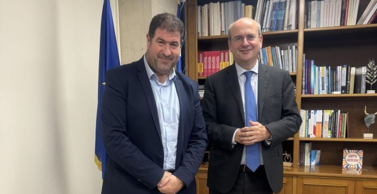 Συνάντηση Βουλευτή Γρεβενών με τον Υπουργό Εθνικής Οικονομίας και Οικονομικών για Οικονομικά Ζητήματα της Π.Ε. Γρεβενών