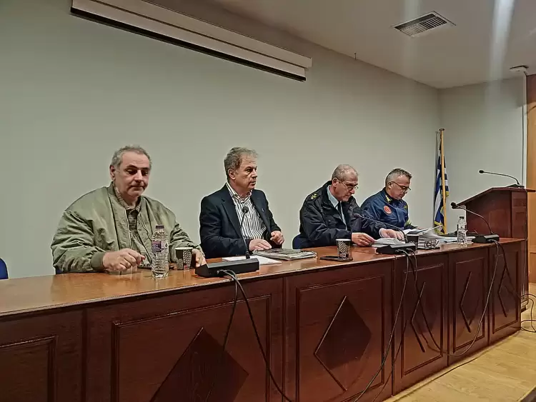 Συνεδρίαση του  (Π.Ε.Σ.Ο.Π.Π.)  της Περιφέρειας Δυτικής Μακεδονίας ενόψει της επικείμενης κακοκαιρίας