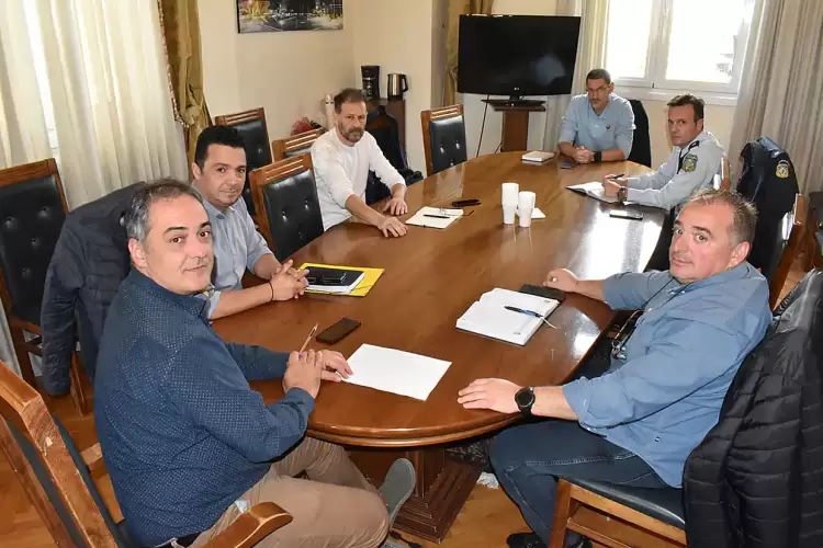 Σύσκεψη στο Δημαρχείο Κοζάνης για την οδική ασφάλεια