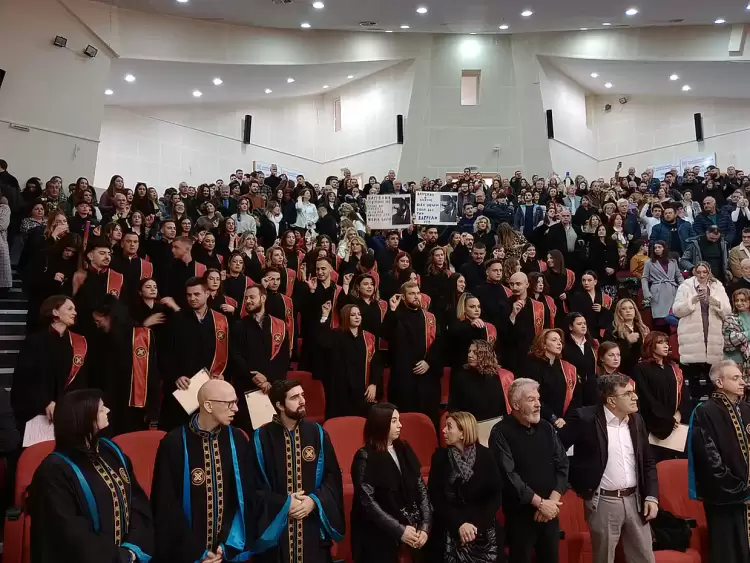 Απονομή υποτροφίας «Κωνσταντίνος Άγιος/ΔΕΛΤΑ» στο πλαίσιο της τελετής ορκωμοσίας του Τμήματος Γεωπονίας