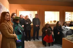 Εγκαίνια της έκθεσης εικαστικών έργων του Αλέξανδρου Καπετάνου