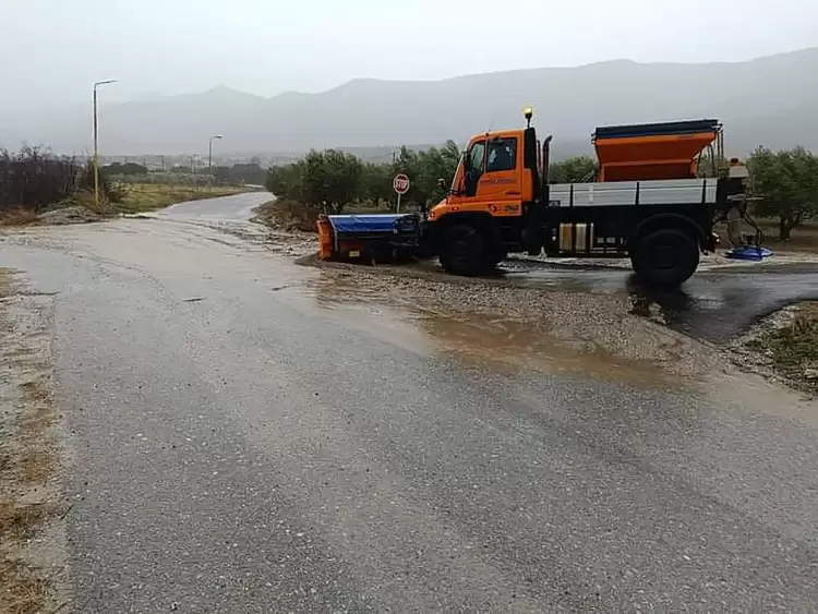 Κατολίσθηση σε περιοχές της Κοζάνης