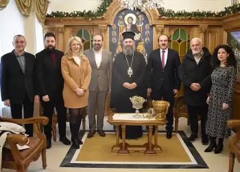 Κοινές εορταστικές επισκέψεις του Αντιπεριφερειάρχη Π.Ε. Φλώρινας και του Δημάρχου Φλώρινας Κοινές εορταστικές επισκέψεις του Αντιπεριφερειάρχη Π.Ε. Φλώρινας και του Δημάρχου Φλώρινας