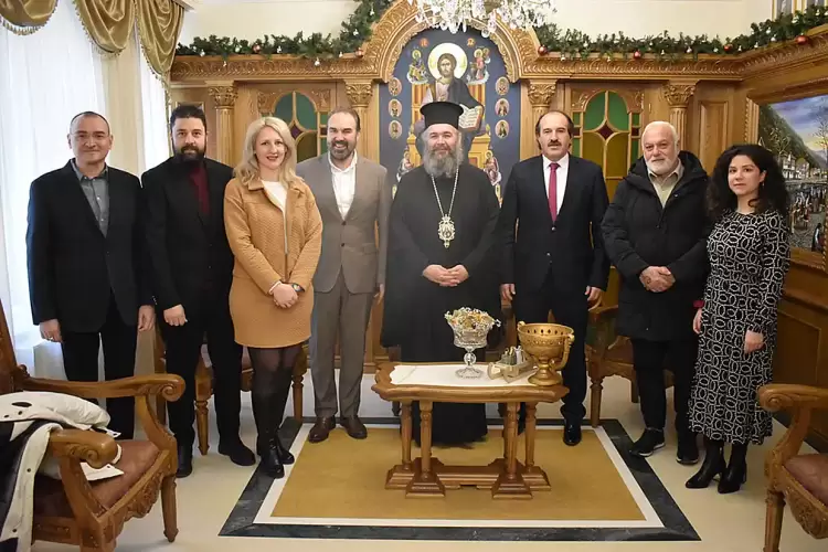 Κοινές εορταστικές επισκέψεις του Αντιπεριφερειάρχη Π.Ε. Φλώρινας και του Δημάρχου Φλώρινας Κοινές εορταστικές επισκέψεις του Αντιπεριφερειάρχη Π.Ε. Φλώρινας και του Δημάρχου Φλώρινας