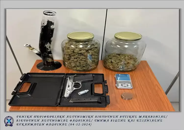 Συνελήφθη 26χρονος για διακίνηση και κατοχή ναρκωτικών ουσιών, στην πόλη της Φλώρινας