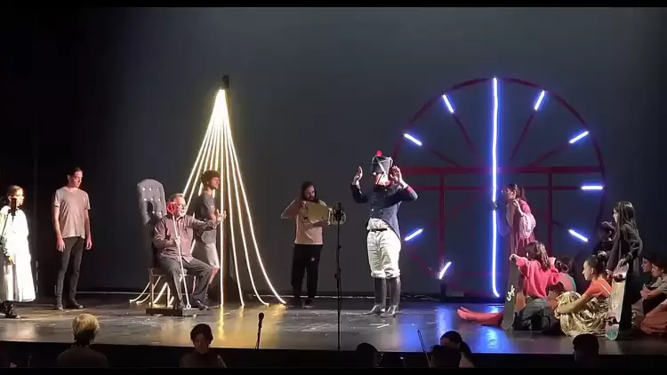 Τελικές πρόβες του μαγικού έργου «Καρυοθραύστης»