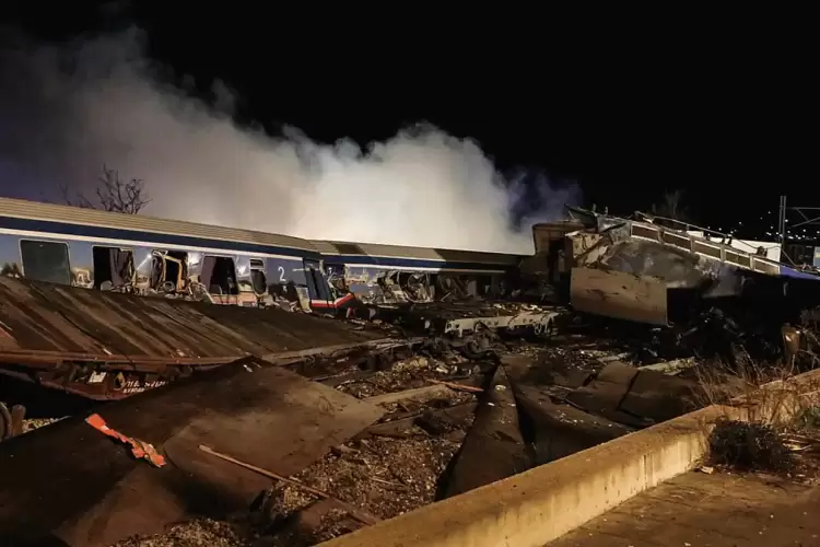 Hellenic Train: Αυτά μετέφεραν τα 13 βαγόνια της εμπορικής αμαξοστοιχίας στα Τέμπη Hellenic Train: Αυτά μετέφεραν τα 13 βαγόνια της εμπορικής αμαξοστοιχίας στα Τέμπη