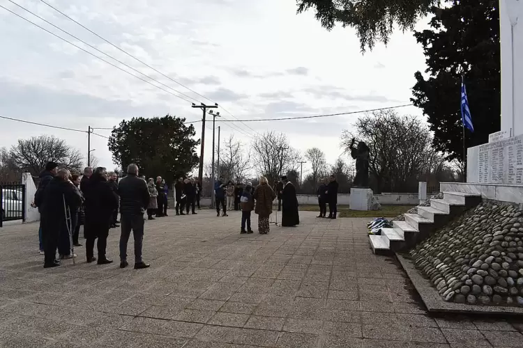 Kοζάνη: Eτήσιο μνημόσυνο για τους εκτελεσθέντες της Εθνικής Αντίστασης από τα Στρατεύματα Κατοχής τον Ιανουάριο του 1944
