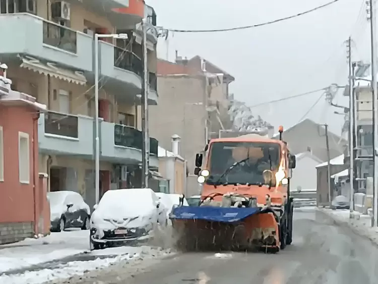 Ενημέρωση για τις εργασίες αποχιονισμού στο Δήμο Φλώρινας το χρονικό διάστημα 12 έως και 14 Ιανουαρίου 2025