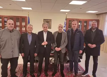 Επίσκεψη του Προέδρου του ΕΒΕΑ στον Περιφερειάρχη