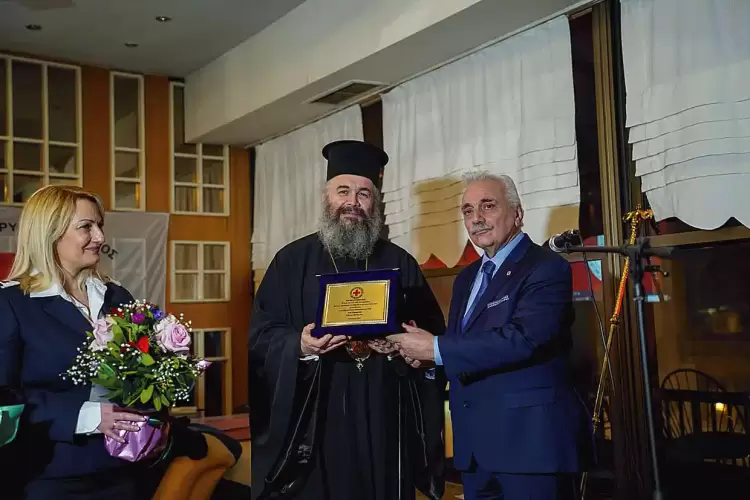 Επίτιμο μέλος του Ελληνικού Ερυθρού Σταυρού του Παραρτήματος Πτολεμαΐδας ο μητροπολίτης Φλωρίνης Εορδαίας και Πρεσπών Ειρηναίου
