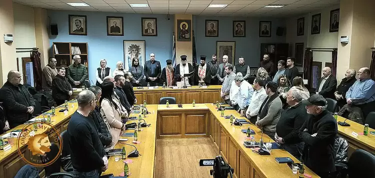 Κοπή βασιλόπιτας του Δημοτικού Συμβουλίου Αμυνταίου και 1η τακτική συνεδρίαση Κοπή βασιλόπιτας του Δημοτικού Συμβουλίου Αμυνταίου και 1η τακτική συνεδρίαση