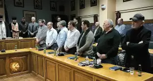 Κοπή βασιλόπιτας του Δημοτικού Συμβουλίου Αμυνταίου και 1η τακτική συνεδρίαση Κοπή βασιλόπιτας του Δημοτικού Συμβουλίου Αμυνταίου και 1η τακτική συνεδρίαση