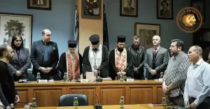 Κοπή βασιλόπιτας του Δημοτικού Συμβουλίου Αμυνταίου και 1η τακτική συνεδρίαση Κοπή βασιλόπιτας του Δημοτικού Συμβουλίου Αμυνταίου και 1η τακτική συνεδρίαση