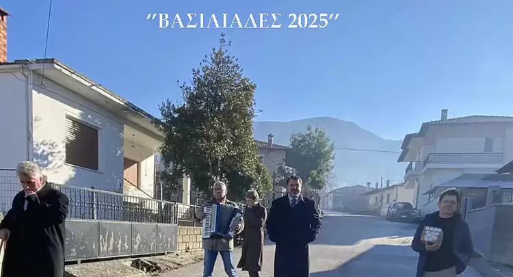 Οι ‘’Βασιλιάδες 2025’’ έψαλαν τα κάλαντα της Πρωτοχρονιάς στα σπίτια στην Ενορία, Άγιος Διονύσιος Βελβεντού Οι ‘’Βασιλιάδες 2025’’ έψαλαν τα κάλαντα της Πρωτοχρονιάς στα σπίτια στην Ενορία, Άγιος Διονύσιος Βελβεντού