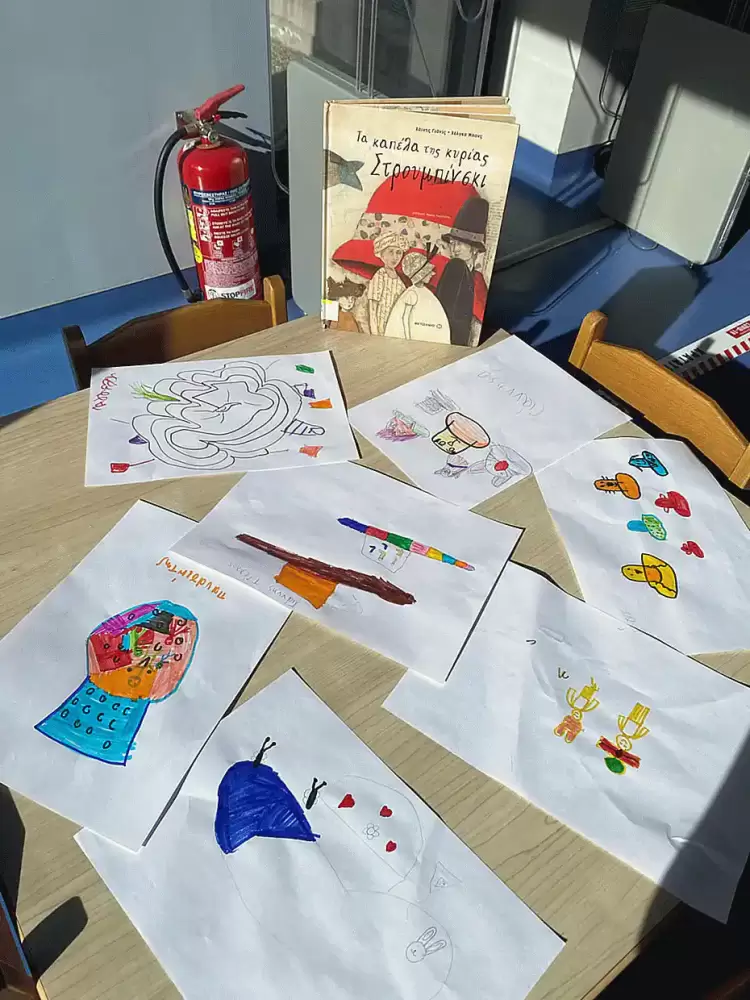 Παιδιά από την Αιανή στην Κοβεντάρειο Δημοτική Βιβλιοθήκη