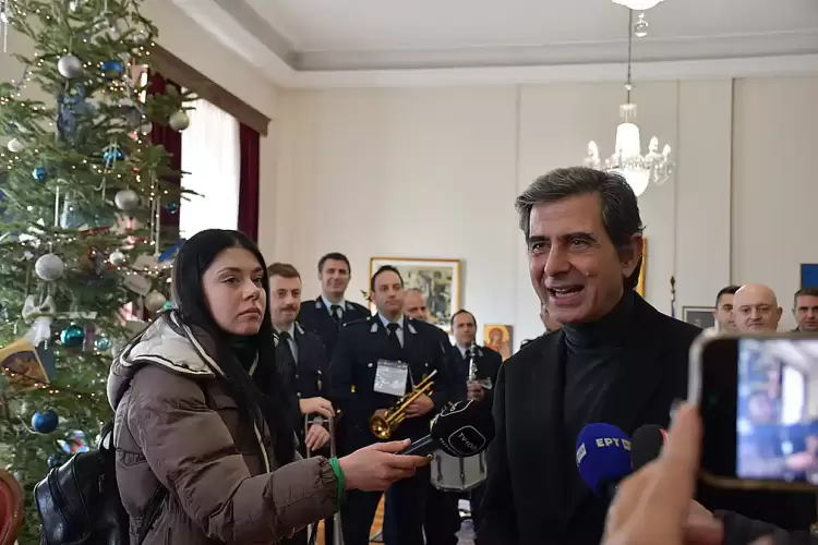 Πρωτοχρονιάτικα κάλαντα στο Υπουργείο Εσωτερικών (Τομέας Μακεδονίας Θράκης)