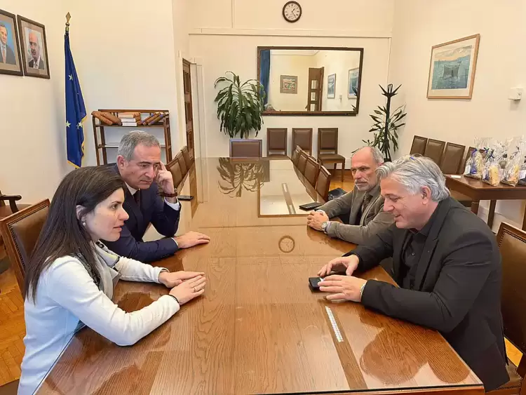 Σειρά σημαντικών επαφών του Δημάρχου Χρήστου Ζευκλή στην Αθήνα