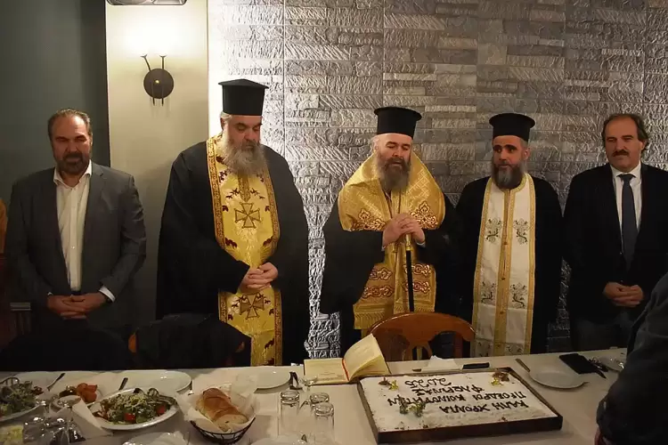 Τη βασιλόπιτά τους έκοψαν οι πρόεδροι των κοινοτήτων του Δήμου Φλώρινας Τη βασιλόπιτά τους έκοψαν οι πρόεδροι των κοινοτήτων του Δήμου Φλώρινας