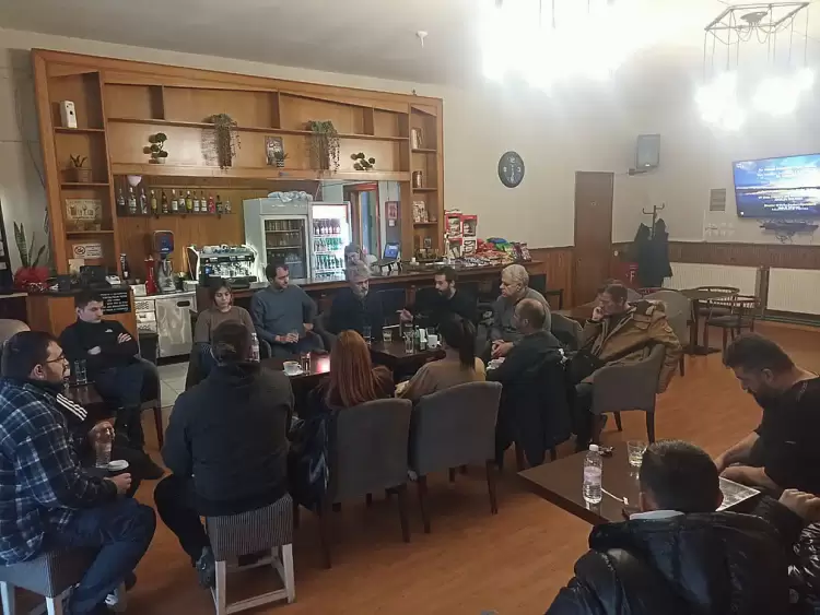 Κλιμάκιο του ΚΚΕ με τον ευρωβουλευτή Λευτέρη Νικολάου – Αλαβάνο σε περιοδεία στην Φλώρινας