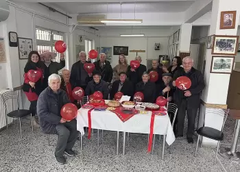 Μια όμορφη γιορτή για την Ημέρα των Ερωτευμένων πραγματοποιήθηκε στο ΚΑΠΗ Αιανής