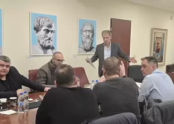 Περιφέρεια Δυτικής Μακεδονίας: Συνάντηση για τον οδικό άξονα που συνδέει την Ακρινή με τις όμορες Κοινότητες και την Εθνική Οδό Κοζάνης Θεσσαλονίκης