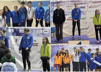 Σάρωσε στο Χειμερινό Πρωτάθλημα η Κολυμβητική Ένωση Κοζάνης με εξαιρετικές διακρίσεις!