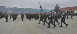 Τελετή Ορκωμοσίας των νεοσυλλέκτων οπλιτών της 2025 Α’ ΕΣΣΟ στα Γρεβενά
