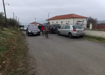Υποδοχή των Ιερών λειψάνων του Αγίου Νικάνορα στην Κερασιά Κοζάνης