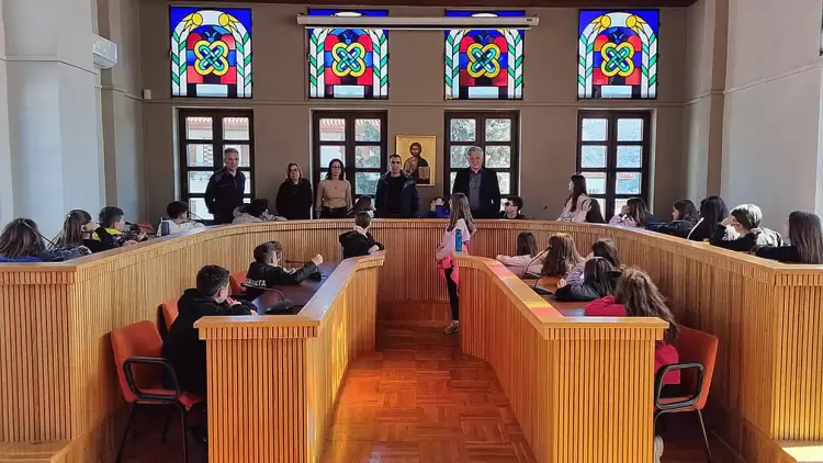 Επίσκεψη του 2ου Δημοτικού Σχολείου Σιάτιστας στο Δήμαρχο Βοΐου