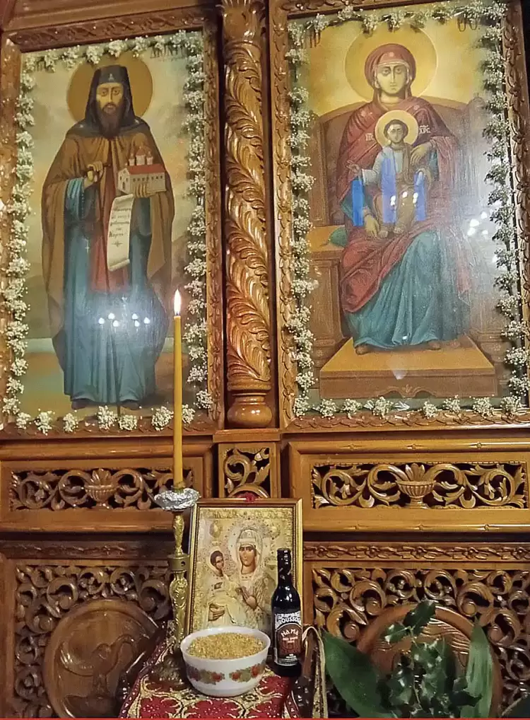 Η γιορτή της Νεομάρτυρος Κυράννας και το Τρισάγιο για τα Τέμπη της Θεσσαλίας και το Μάτι της