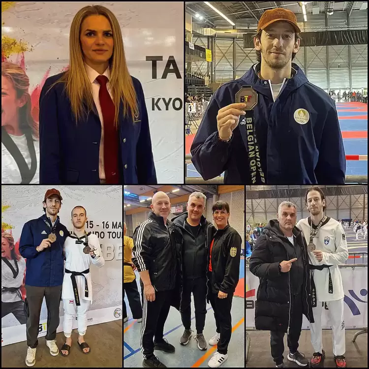 Μακεδονική Δύναμη Κοζάνης – Greece Taekwondo Club Belgian Open G1 Lommel 2025