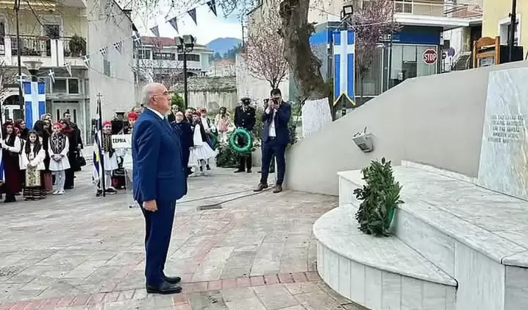 Ο Μιχάλης Παπαδόπουλος στα Σέρβια για την 25η Μαρτίου