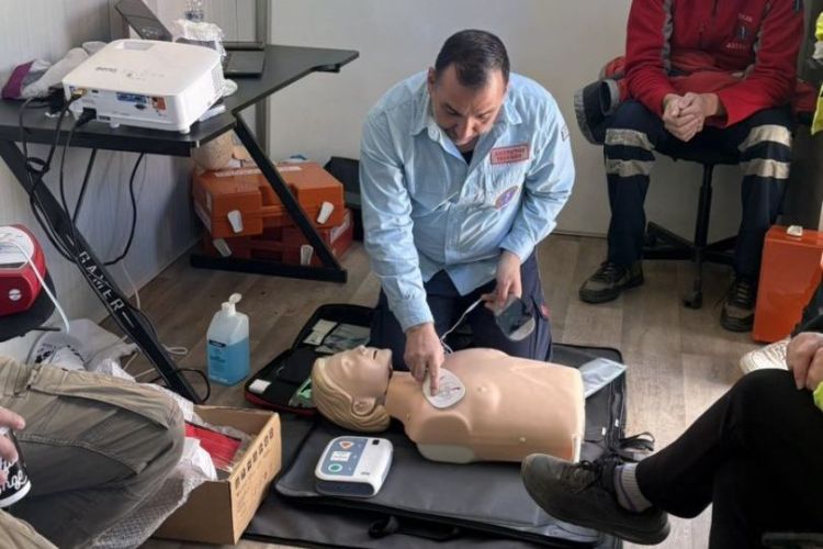 Σεμινάριο του ΕΚΑΒ Κοζάνης σε εργαζόμενους  της Kiefer