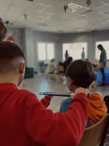 Στο Ειδικό Δημοτικό Σχολείο Κοζάνης μαθητές του 13ου Δ.Σ.