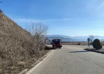 Τεχνικές Παρεμβάσεις στον Δρόμο Μεσοποταμίας – Διποταμίας και προς Γέρμα από την ΠΕ Καστοριάς