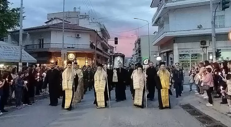 Λιτάνευση της Ιεράς Εικόνας της Παναγίας Ζιδανιώτισσας