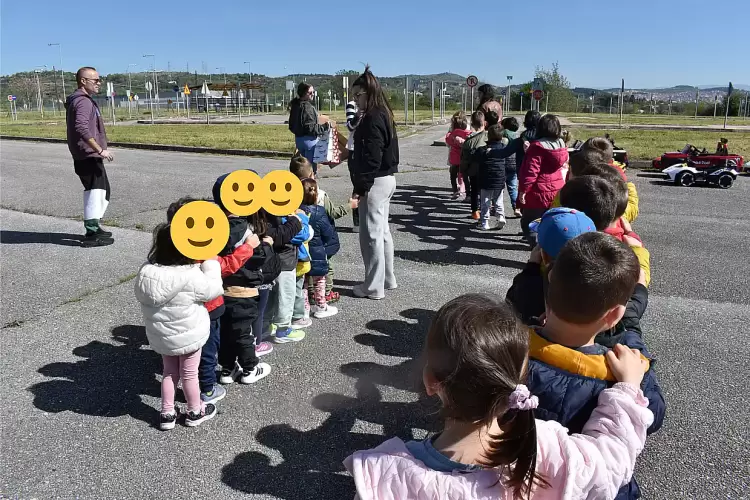 Μαθήματα σωστής οδικής συμπεριφοράς στο Πάρκο Κυκλοφοριακής Αγωγής