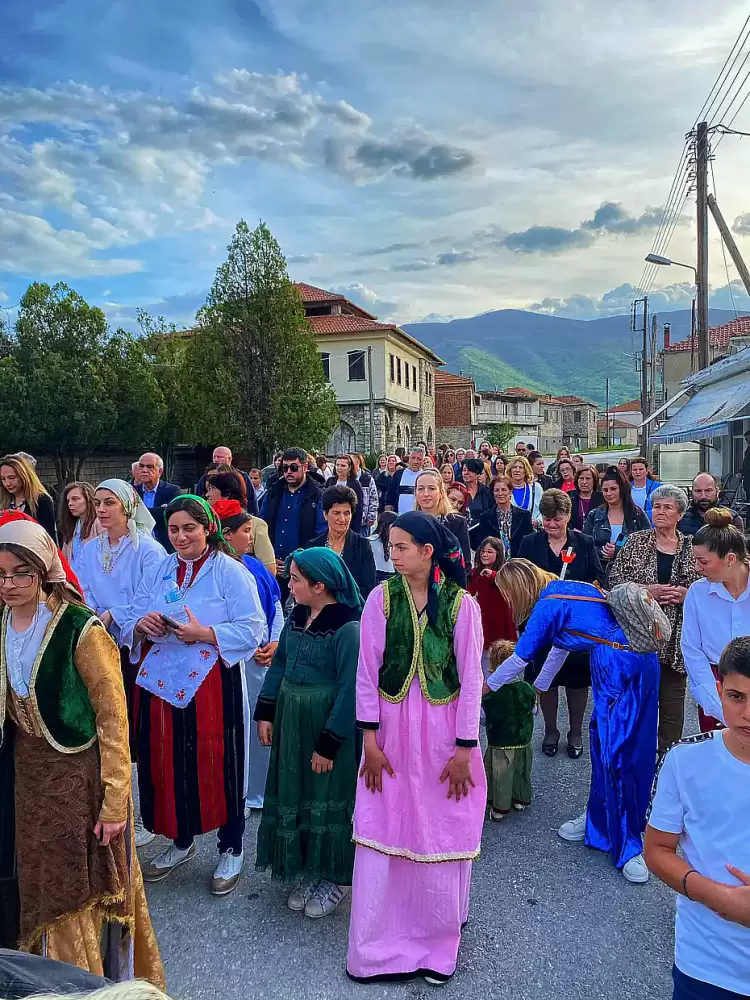 Μεθεόρτιος Πανηγυρικός Εσπερινός και Λιτανεία της Ιεράς Εικόνας στον πανηγυρίζοντα  Ιερό Ναού Αγίου Γεωργίου Σκλήθρου