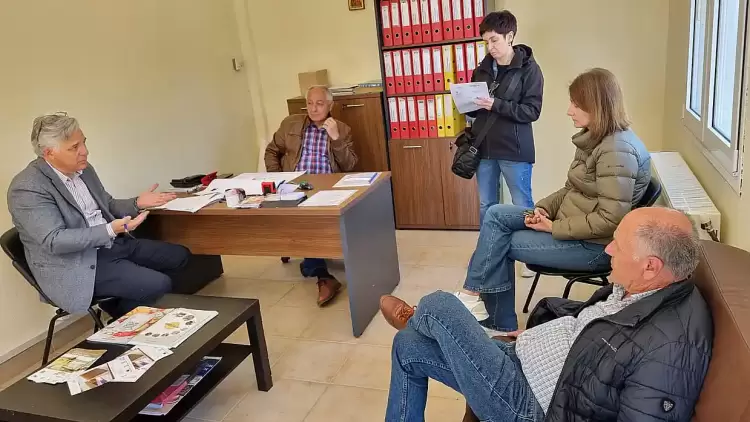 Συνάντηση εργασίας στη Νεάπολη για τα κτήρια του τυροκομείου και των αποθηκών της πρώην Ένωσης Συνάντηση εργασίας στη Νεάπολη για τα κτήρια του τυροκομείου και των αποθηκών της πρώην Ένωσης