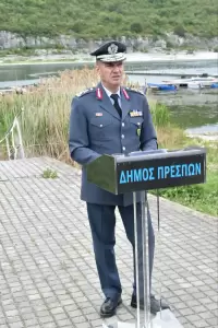 Φλώρινα: Αγιασμός νέου πλωτού μέσου του Τμήματος Συνοριακής Φύλαξης Πρεσπών