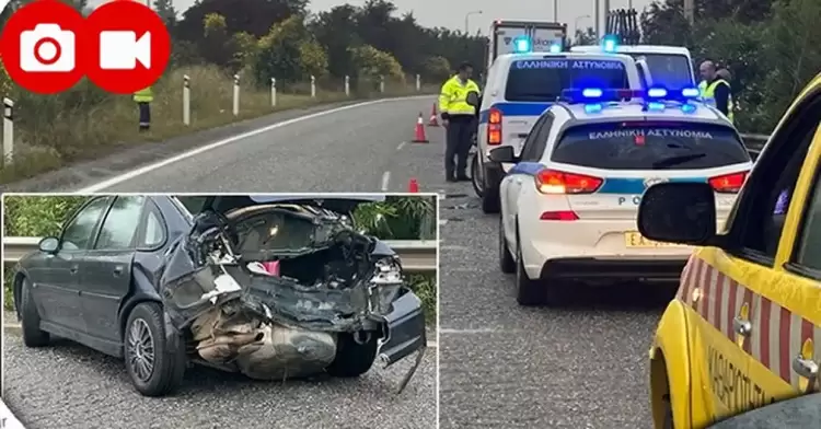 Κοζάνη: Σοβαρά τραυματίστηκε ζευγάρι που σταμάτησε να βοηθήσει σε τροχαίο στον δρόμο για Θεσσαλονίκη