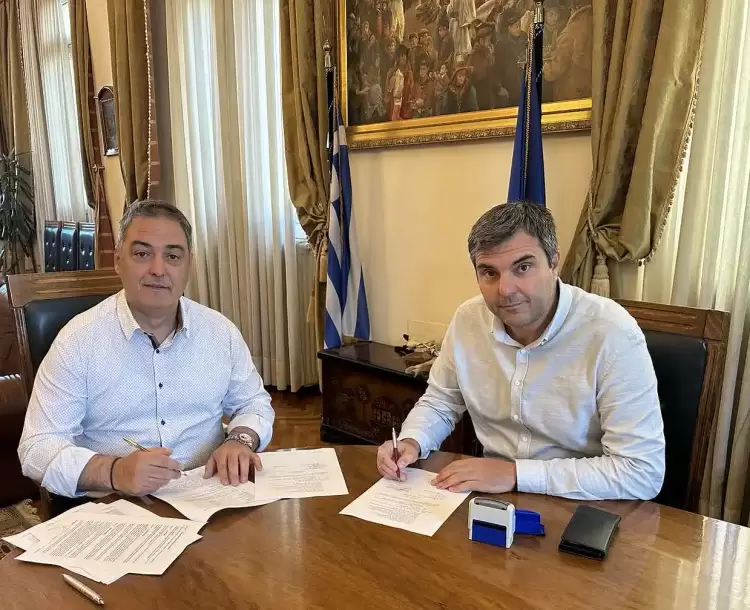 Κοζάνη: Υπογραφή σύμβασης για την ανάπλαση του αύλειου χώρου του 2ου Γυμνασίου