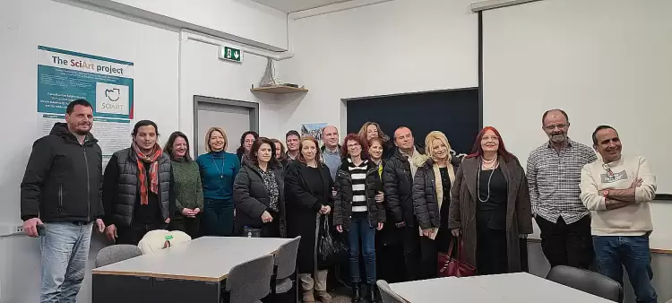 Ολοκλήρωση του Προγράμματος Επαγγελματικής Ανάπτυξης Sciart στο Πανεπιστήμιο Δυτικής Μακεδονίας